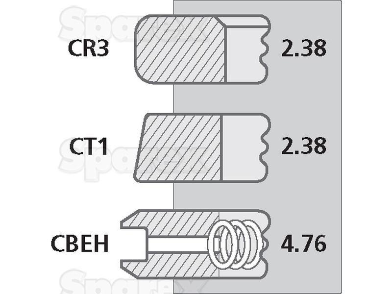 Piston Ring for Massey Ferguson 840