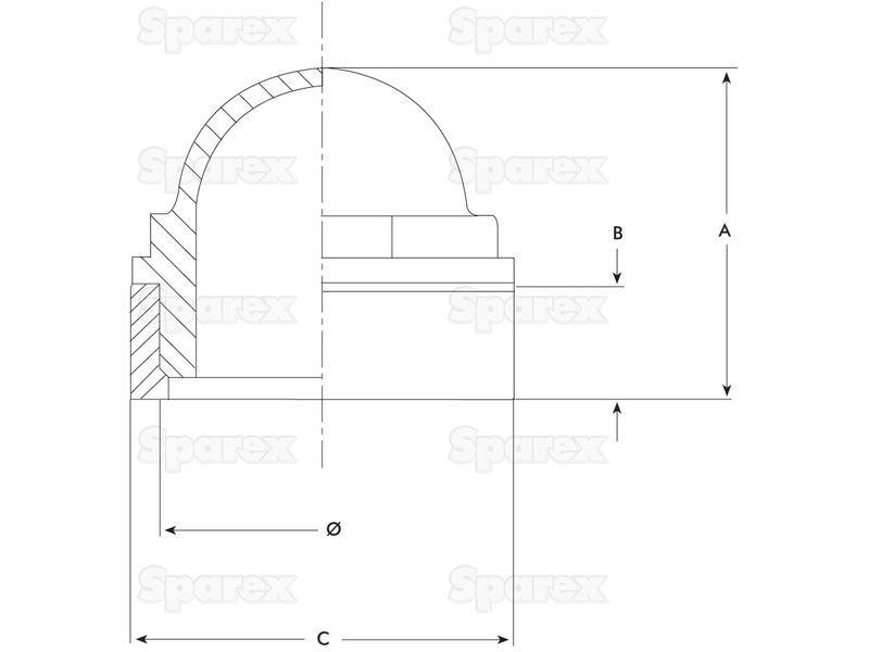 Complete inspection glass 2''