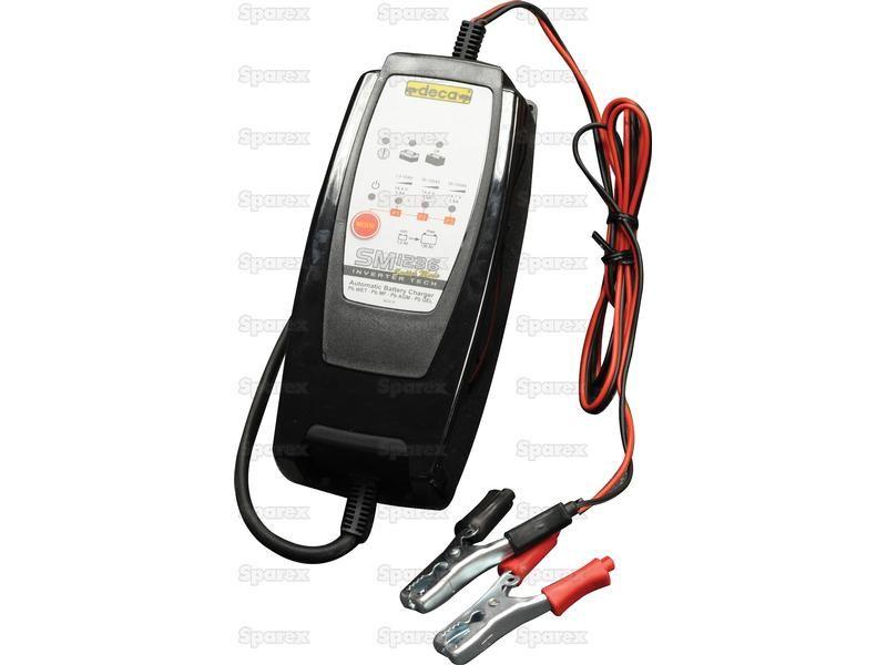 Battery Charger - 12V, 1.2 - 75Ah (UK Plug)