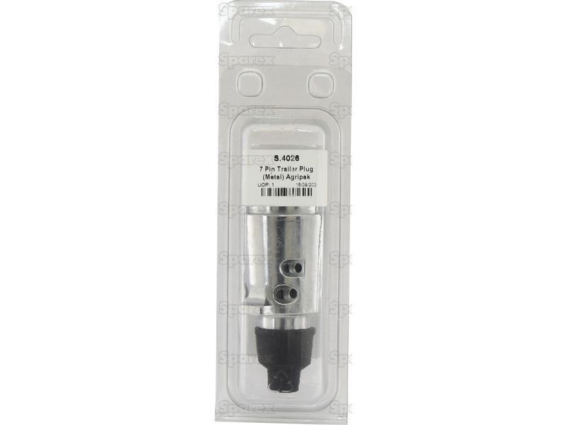7 Pin Trailer Plug (Metal) Agripak
