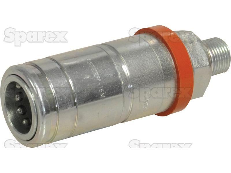 Faster Quick Release Hydraulic Coupling Female 1/2'' Body x M18 x 1.50 Metric Male Thread Faster S.p.A (3CFPV 1/1815 F, 3CFPV1/1815F)