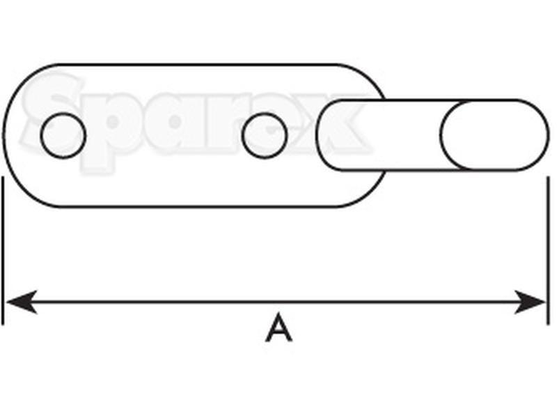 ROPE CLEAT-SINGLE ENDED 140MM