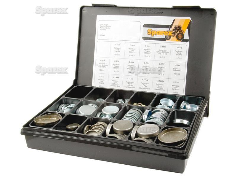 Core Plugs, 3/4 - 3 3/16'', 160 pcs. Compak
