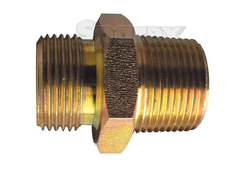 Hydraulic Adaptor 1/4''BSP male - 1/4''NPT male PARKER HANNIFIN (4-4FMK4S)