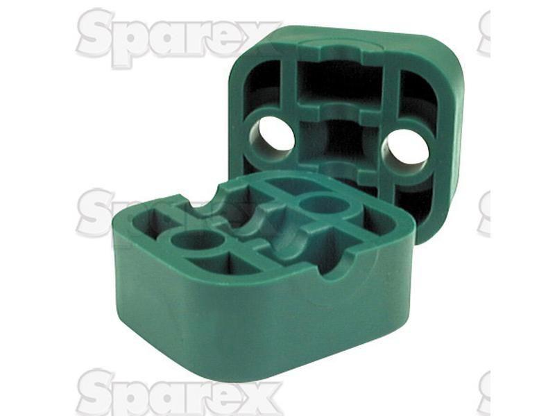 Single Tube Clamps (Body only) - 10mm Ø (Ref. RAP 110) PARKER HANNIFIN (RAP110X)