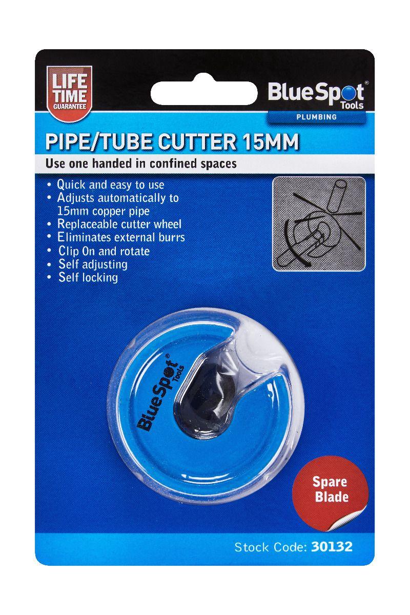 Blue Spot Tools 15mm Pipe And Tube Cutter With Extra Blade