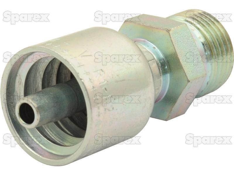 Parker Metric Hose Insert 1/4'' x M18 x 1.50  Male Straight Heavy Series PARKER HANNIFIN (1D248-10-4)