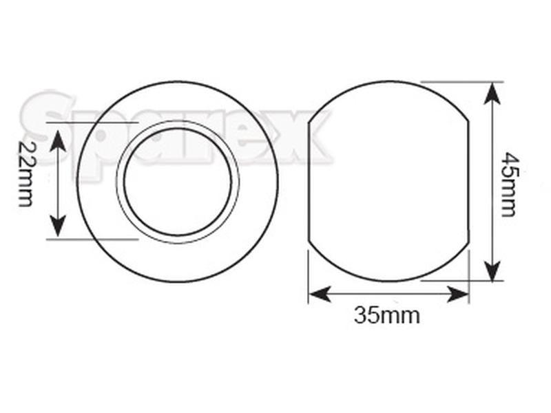 Lower Link Ball (Cat. 1/1)