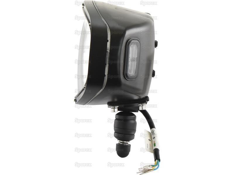 LED Head Light, Interference: Class 3, LH (LH Dip), 1200 - 1290 Lumens Raw, 10-30V for JCB FASTRAC 2115