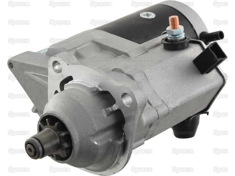 Starter Motor - 12V, 4Kw (Sparex) for Case IH