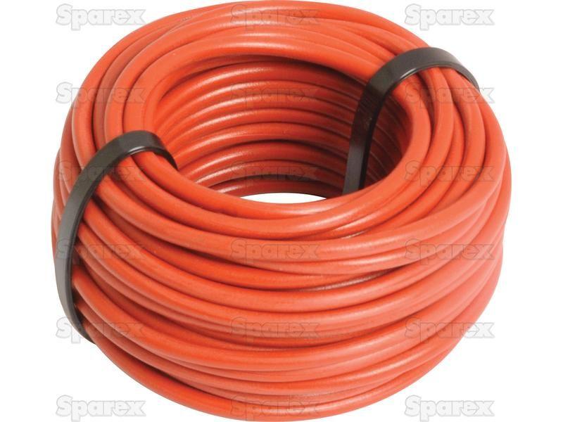 Electrical Cable - 1 Core, 2.5mm°² Cable, Red (Length: 10M), (Agripak)