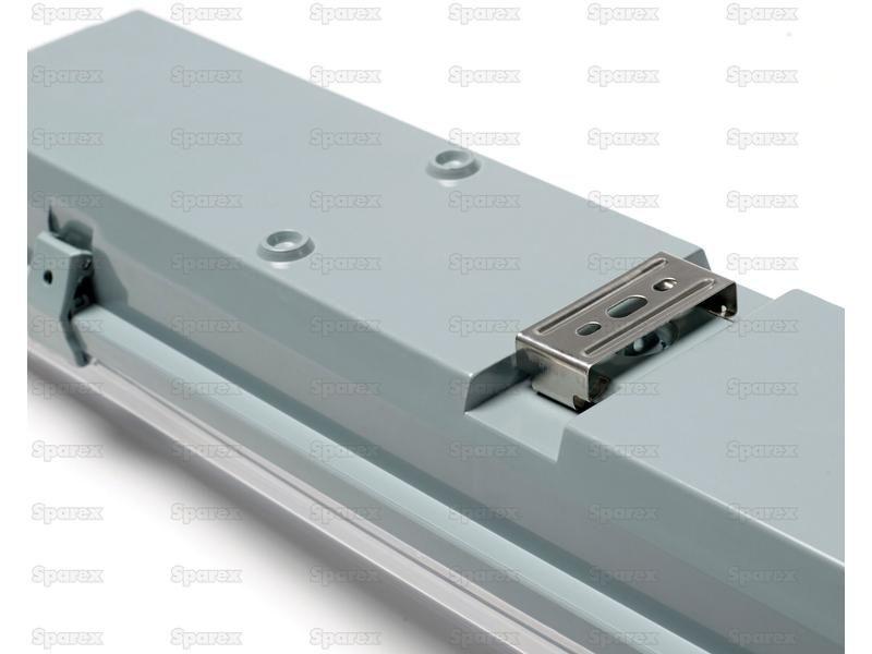 Complete LED Tube Light, IP65, Supplied with 2 LED Tubes G13, 1263mm, 2 x 18W