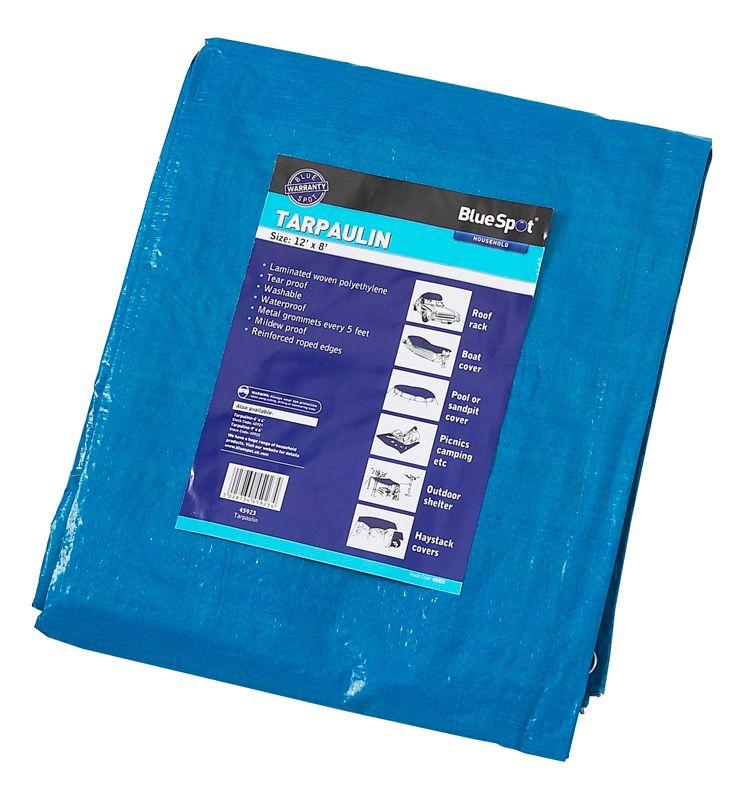 Blue Spot Tools 3.6m x 2.4m Tarpaulin