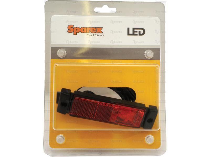 LED Rear Facing Marker Light, RH & LH, 12-24V
