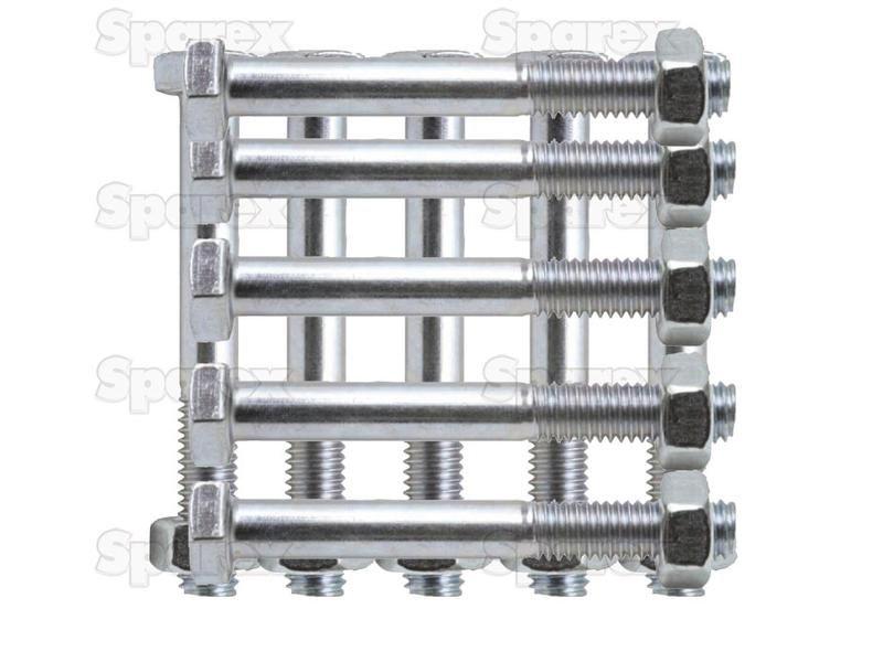 Metric Bolt, Size: M14 x 60mm (Din 931) 6 pcs. Agripak