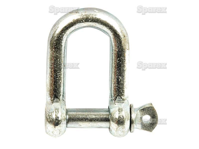 Screw Type D Shackle, Pin Ø12mm x 24mm Jaw Width ( )