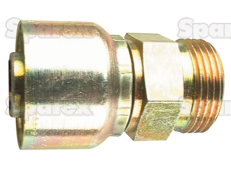 Parker Metric Hose Insert 1/4'' x M12 x 1.50  Male Straight Light Series PARKER HANNIFIN (1D048-6-4)