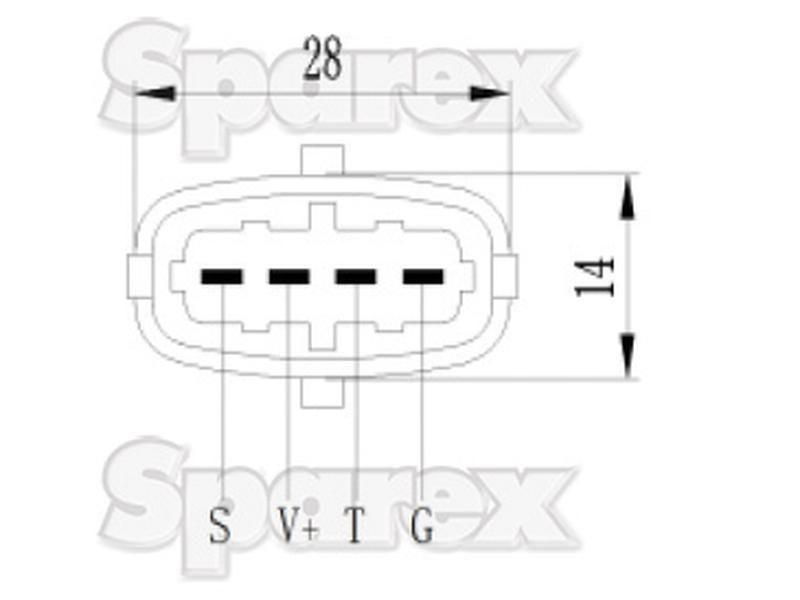 Boost Sensor for Steyr 6170CVT