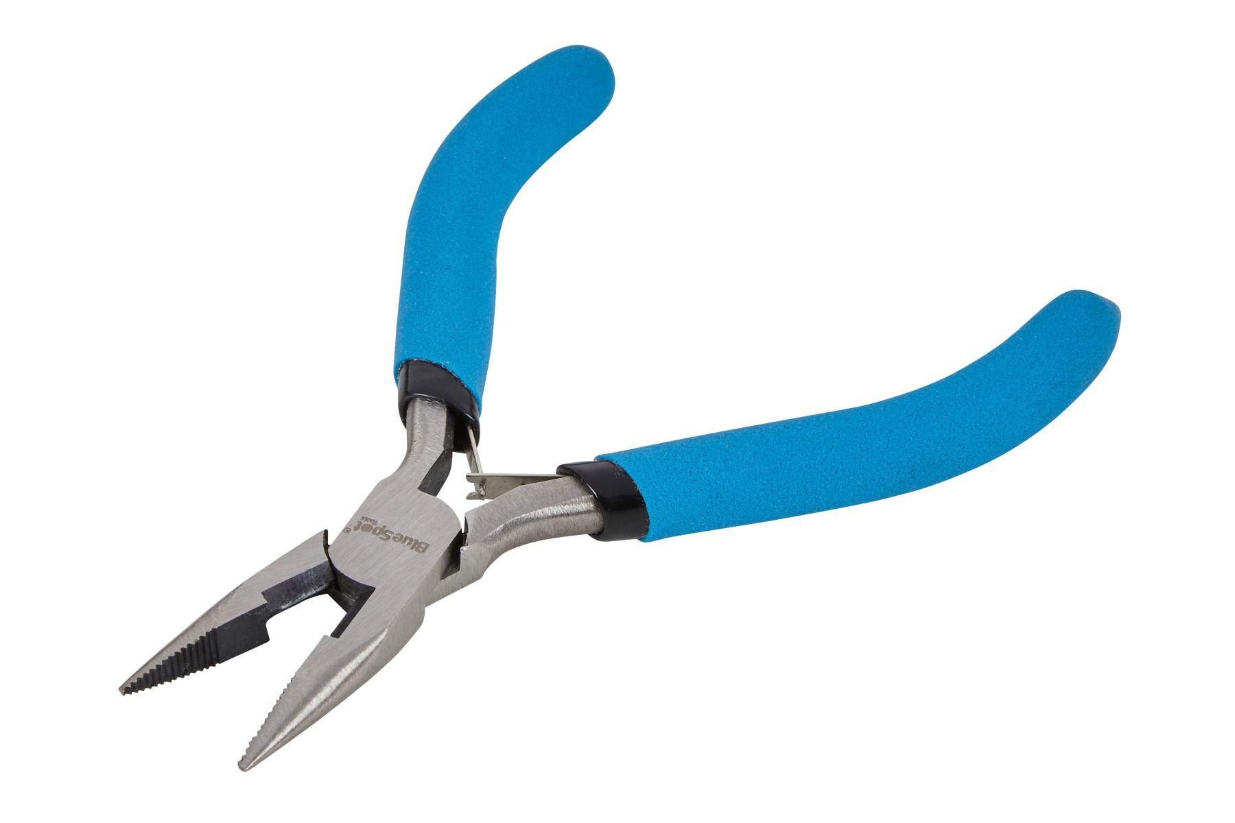 Blue Spot Tools Soft Grip Mini Long Nose Plier