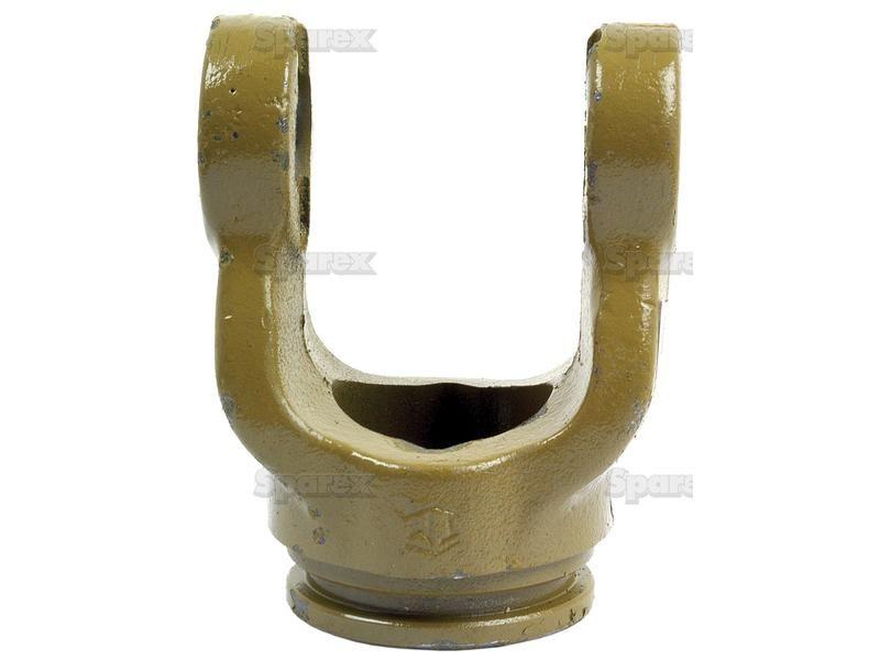 PTO Tube Yoke (U/J Size: 27 x 74.5mm) Profile: Lemon, Size: 41 x 3mm, Ref: 1. La Magdalena, Massey Ferguson, Walterscheid