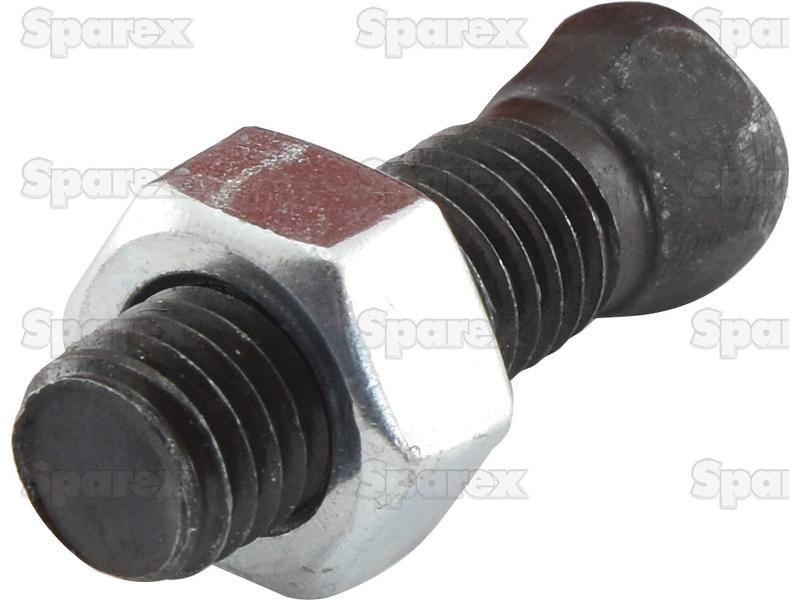 Conical Head Bolt 4 Flats With Nut (TC4M) - M12 x 42mm, Tensile strength 10.9 (25 pcs. Box) Dowdeswell (900811)
