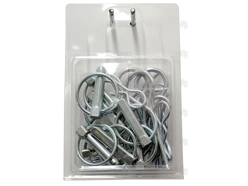 Linch Pin & Grip Clips Combination Pack (20 pcs. Agripak)