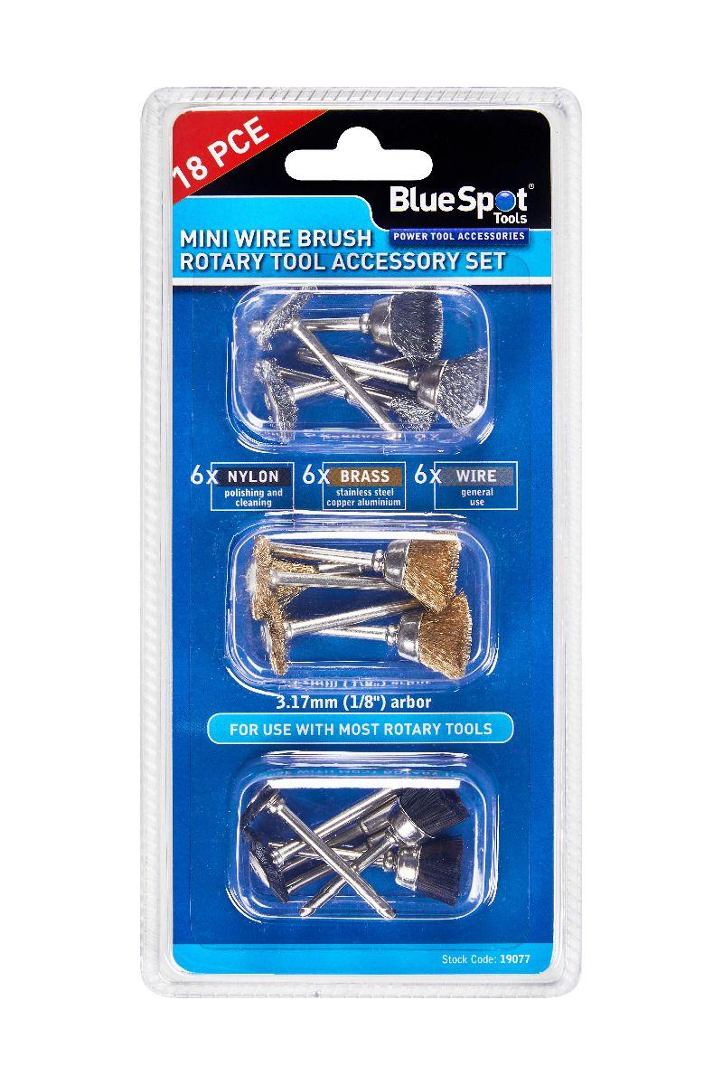 Blue Spot Tools 18 PCE Polishing Accessories Tool Set