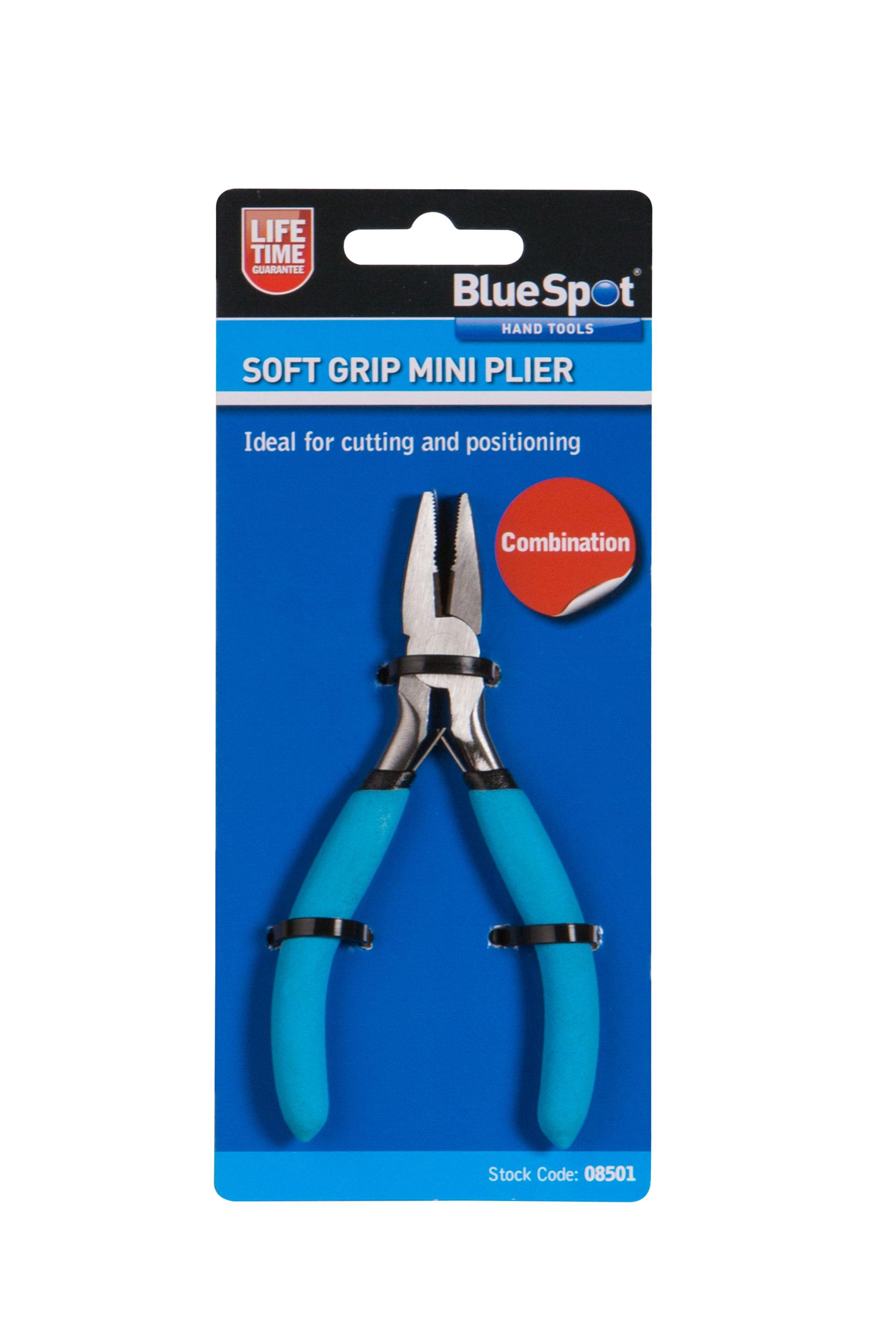 Blue Spot Tools Soft Grip Mini Combination Plier