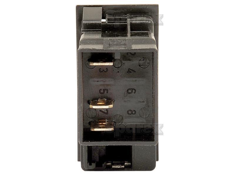 Rocker Switch - Universal Fitting, 2 Position (On/Off) for Massey Ferguson 399 (300 Series)