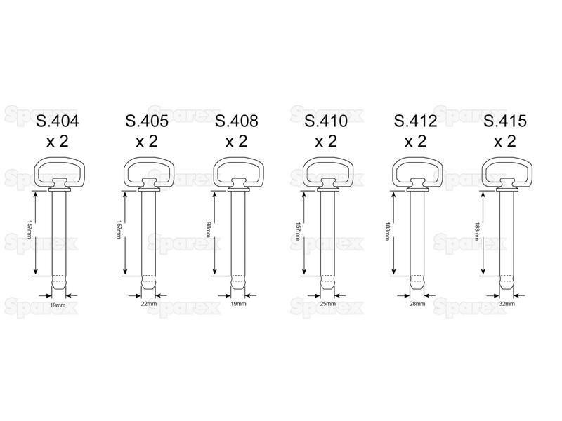 Carton Drawbar Pins