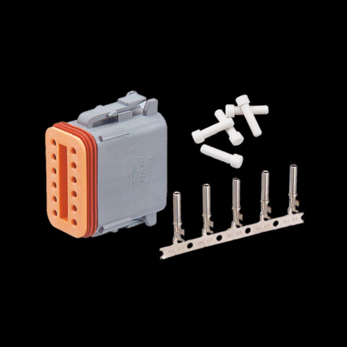 12-Way Female Pin-Housing Male Connector for AGCO 003236015500
