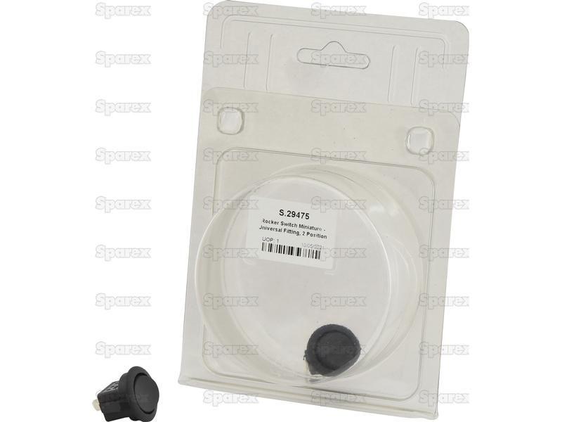 Rocker Switch Miniature - Universal Fitting, 2 Position (On/Off)
