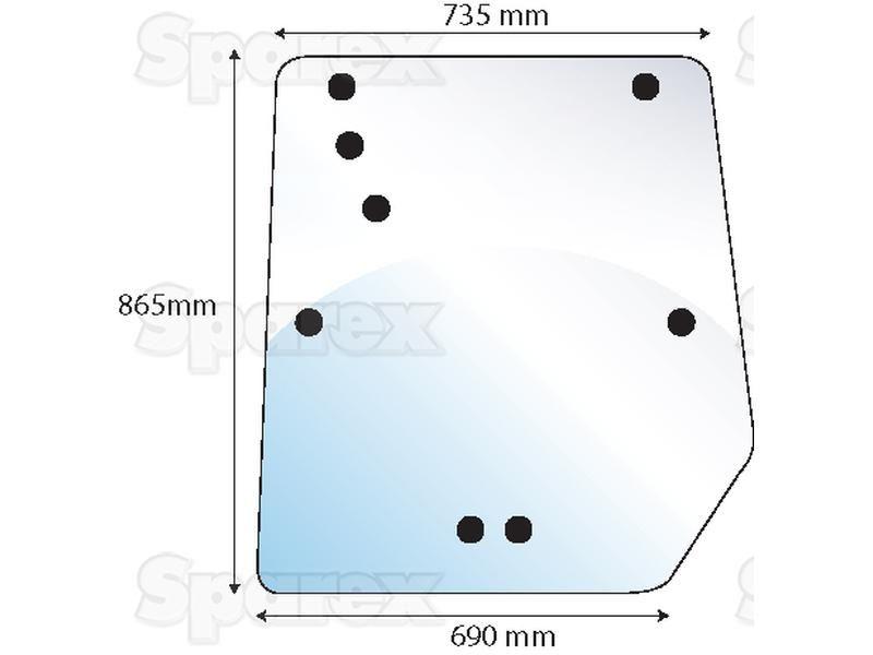 Rear Window for Massey Ferguson (4272760M1)