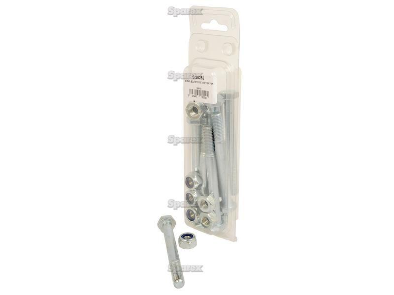 Shear Bolt, M10 x 100mm (10 pcs. Agripak)