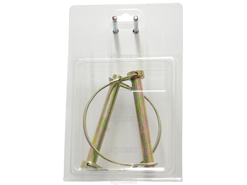 Shaft Locking Pin, Pin Ø11mm x 89mm (2 pcs. Agripak)