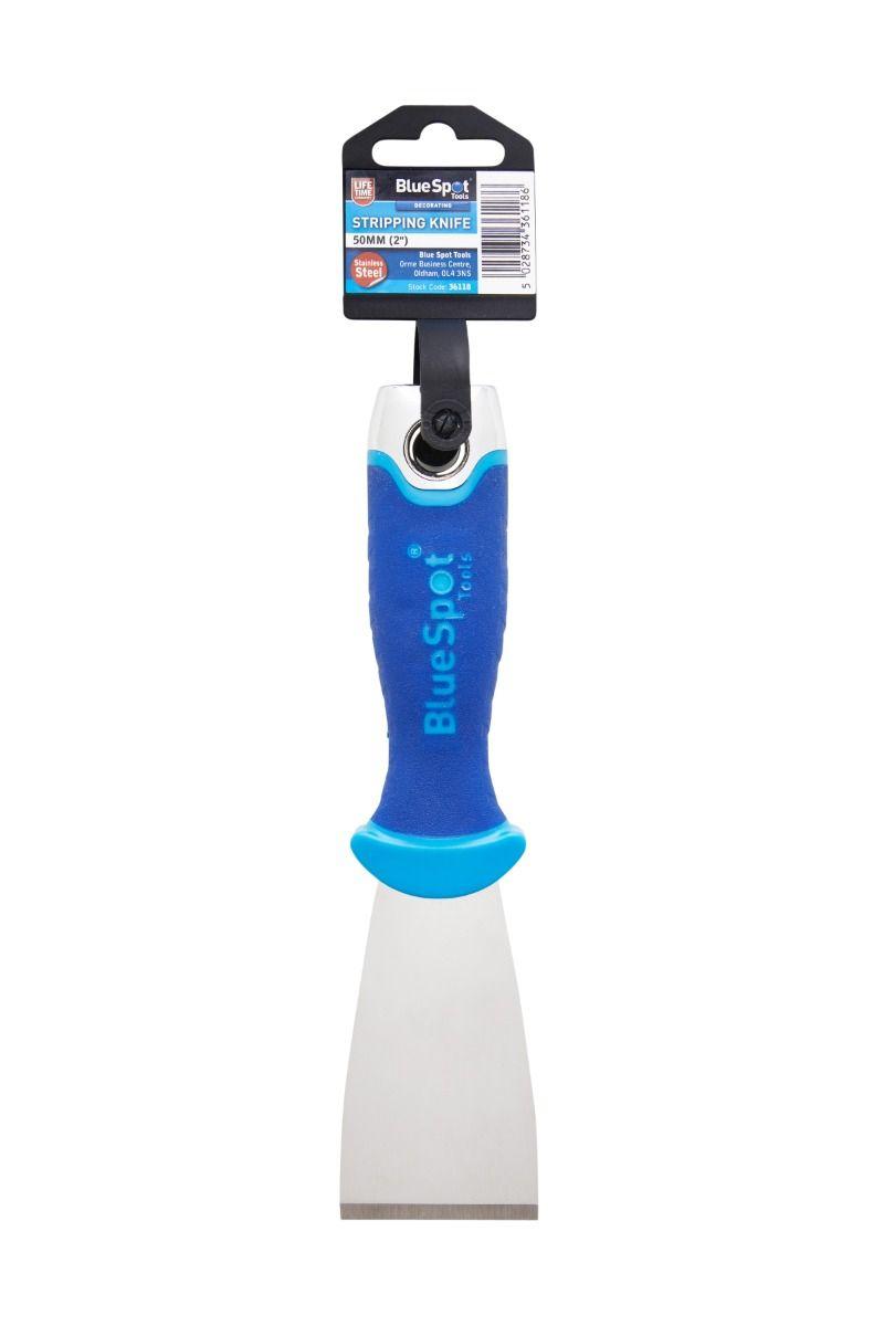 Blue Spot Tools 50mm Soft Grip Decorators Scraper