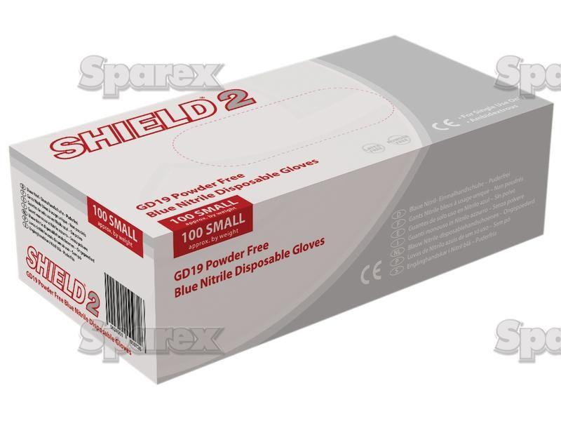 Disposable Nitrile Gloves - 8/M (Qty in Box: 100 pcs.)