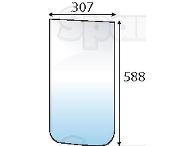 Lower Front Glass RH & LH for Renault Ceres 95 (Ceres)