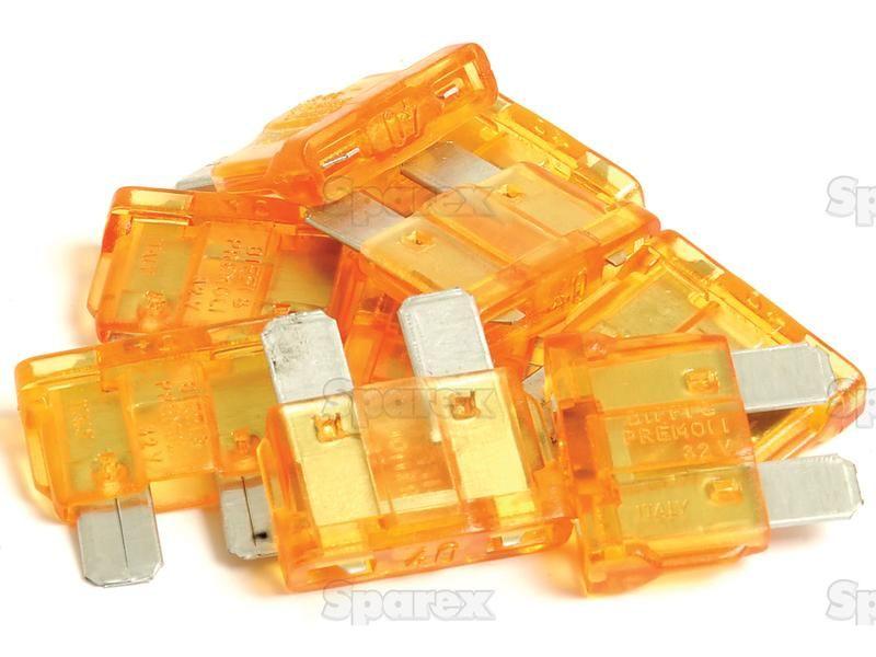 Blade Fuse 40A, 10 pcs. Agripak