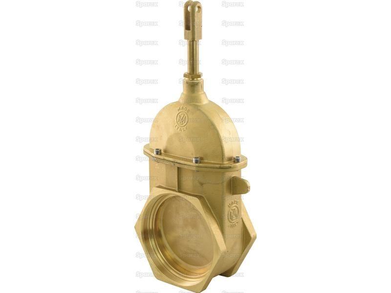 Gate valve - Double threaded - Heavy duty 6''