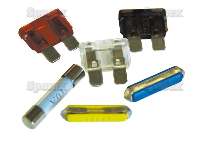 Assorted Fuses - Standard Blade, Porcelain & Glass 205 pcs. Handipak