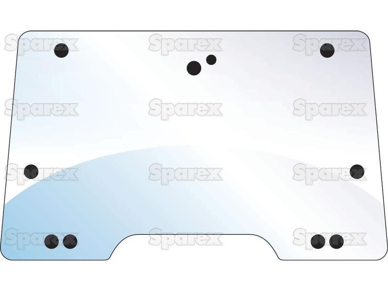 MASSEY FERGUSON TRACTOR WINDSCREEN (AGCO) 3806580M4
