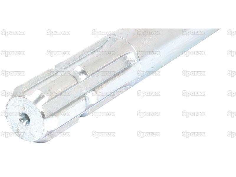 PTO Splined Shaft - One End - 1 3/8'' - 6 Spline, Length: 250mm