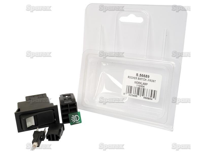 Rocker Switch - Work Lights, 2 Position (On/Off) for Case IH 3210 (3200 Utility Series )