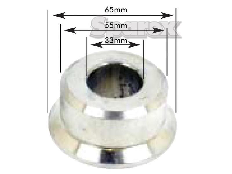 Towing Eye Bush 33 x 55 x 65mm