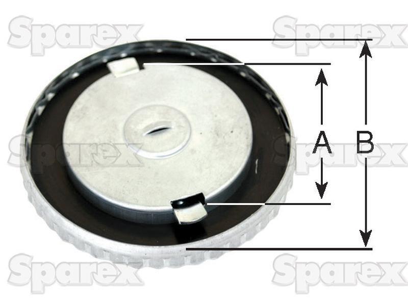 Fuel Cap With Lock for Deutz-Fahr Intrac 2004 (Intrac Series)