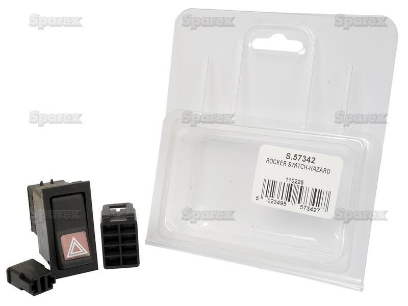 Rocker Switch - Hazard, 2 Position (On/Off) for Case IH MX90C
