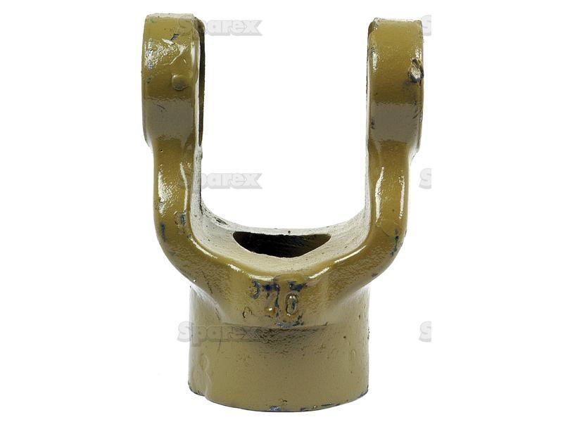 PTO Yoke - Pinhole Yoke (U/J Size: 27 x 74.5mm) Bore Ø30mm, Pin Ø: 10mm. Bondioli & Pavesi, La Magdalena, Walterscheid