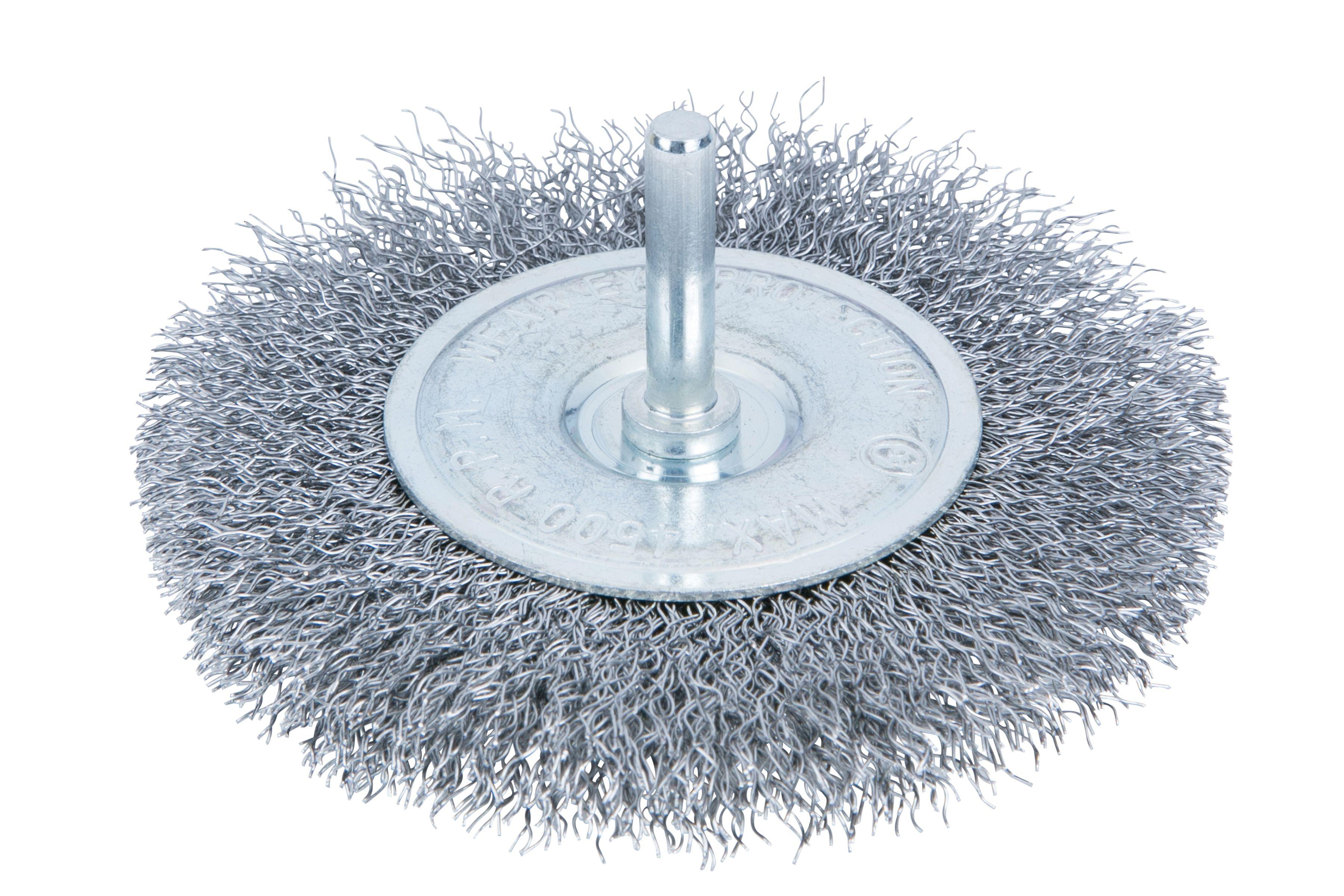 Blue Spot Tools 100mm (4") Flat Wire Wheel Brush
