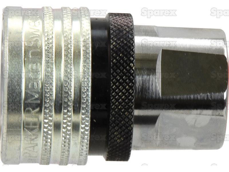 Parker Quick Release Hydraulic Coupling Female 3/4'' Body x 3/4'' BSP Female Thread PARKER HANNIFIN (7500-PSN)